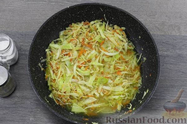 Пшеничная каша с капустой