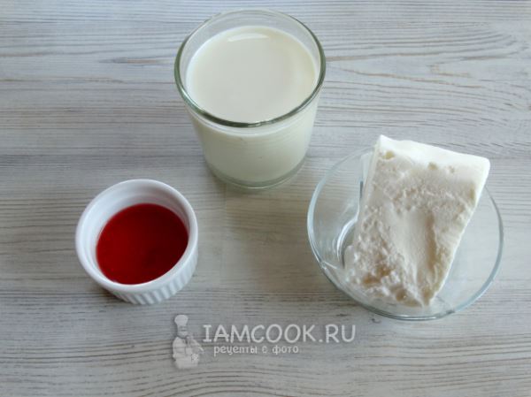 Молочный коктейль с сиропом